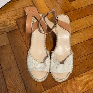 Vince Camino Espadrille Wedges size 8